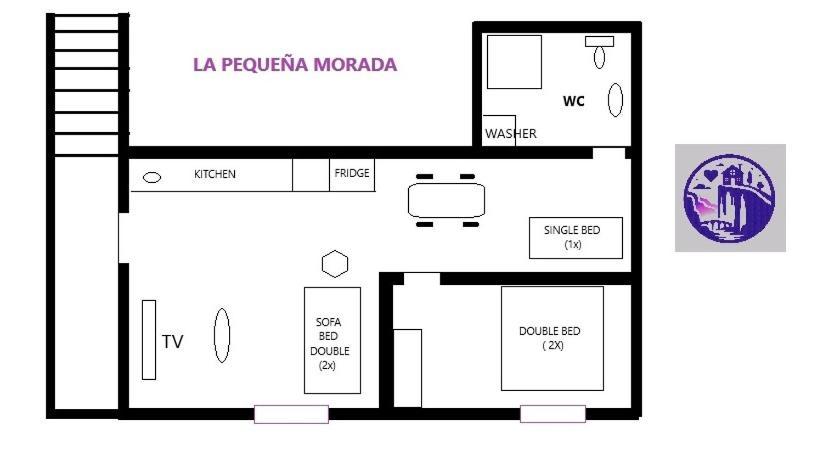 La Pequena Morada Apartamento Arcos de la Frontera Exterior foto